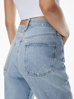 Agolde Criss Cross Straight Jean in colour Dimension